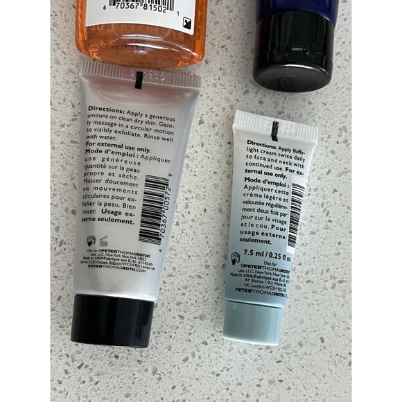 Peter Thomas Roth skin care 4 Piece Set bundle Treatment Firmx Cloud Cream More - Picture 7 of 7